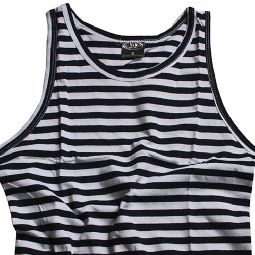 Preview: Russian navy tank top, wide straps, round neck